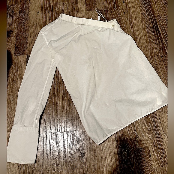 Helmut Lang One Sleeve Asymmetric Shirt - Picture 5 of 8